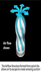 TENGA Masturbatori sottovuoto riutilizzabili Originale AirTech Silicone morbido Vagina Figa reale Tasca sexy Tazza per masturbazione Giocattoli del sesso maschile P01742099