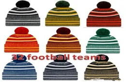 2020 Sideline Beanies Beanies Hüte American Football 32 Teams Beanies Sport Winter Strickmützen Beanie Skullies Strickmützen drop sh8687154