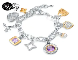 UNY Jewelry Bracelet Designer Brand David Inspired Bracelet Women Antique Cable Bracelets Valentine039Day Christmas Gift Bracel4956724