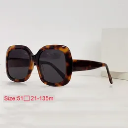 Sonnenbrille 2023 Klassische Goggle Rechteck Acetat Frauen 40262U Marke Design Mode Luxus Lady Shade Brillen