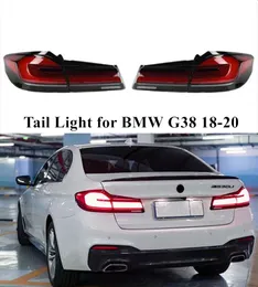 BMW G38 LED Taillight 2018-2020 M5 G30 F90リアランニングブレーキランプのカーダイナミックターンシグナルテールライト