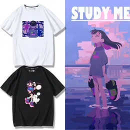 Always late at night How good is it? Co branded short sleeved anime Band True Night Middle T-shirt Summer cotton men's and women's clothes