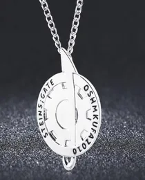 Pendant Necklaces Game Steins Gate Badge Necklace Amadeus Makise Kurisu Labmen The Fate Of Stone OSHMKUFA Jewelry Gift4599621