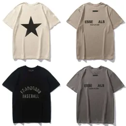 Tshirt Essentialshirts Mens 디자이너 티셔츠 여름 티셔츠 Camiseta Ess Shirts 의류 의류 남성 여성 탑 Teescasual Sports Looke 티셔츠 짧은 소매 티 TSHIRTS BBAX