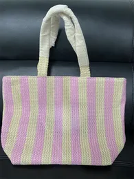 Rainbow Tote Bag For Summer Fashion Women's Handbag Purses Designer Pastel Tote Shoulder Bags CC888 24cm/39cm