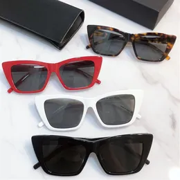 Cat-eye plate sunglasses SL276 woman special square fashion trend stage style super good-looking face change retro chic girl UV400301M