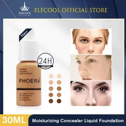 Foundation Sepora 6 Färger Matt Liquid Oil Control Full Coverage Cream Natural Concealer Base Makeup Cosmetics 231211