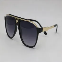 1PCS علامات عالية الجودة نظارات الشمس الأدلة Sunglass ES مصمم نظارات الرجال رجال نسائي مصقول الأسود