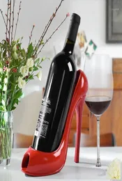 High Heel Shoe Wine Holder Red Wine Bottle Rack Storage Storage Mift Lasketories Accessories Home Decor