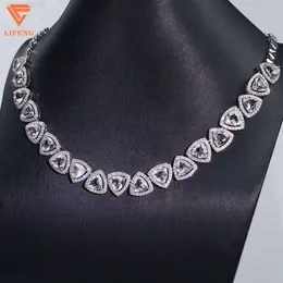 Venda novo estilo moda jóias corpo corrente hip hop 925 prata esterlina moissanite cubana link chain para homem