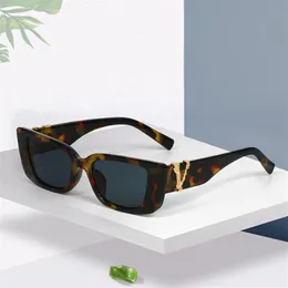 أزياء Cat-Eye Sunglasses Women's Women's Trend Vency Printing Square Square Square Daily All-Match Sunglasses Women CX275G