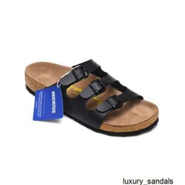 Birknstocks Sandałowe kapcie męskie i damskie Sandały Niemieckie Birknstocks Sandały Bocken dla kobiet w Florida Triple Beded Bocken Mens Sandals Cork S HBH6