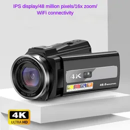 كاميرات الفيديو الرياضية الكاميرات الرقمية 4K WiFi Full HD Touch Screen DV Recorder 270 درجة التناوب ليلة التصغير kamera 231212
