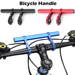 Bicicleta Groupsets Guiador Prateleira de Extensão Única Dupla Suporte de Bicicleta Liga de Alumínio Acessórios de Expansão Multifuncionais 231212