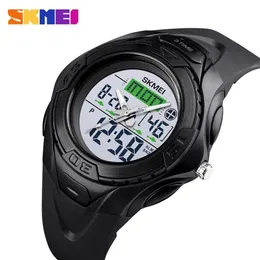 Skmei esportes ao ar livre relógio masculino digital à prova dwaterproof água relógios despertador luminoso dupla exibição relógios de pulso relogio masculino 1539313k