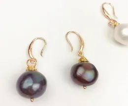 2021 orecchini pendenti classici di grandi dimensioni perle d'acqua dolce naturali barocche orecchino di perla di alta qualità per gioielli da donna12532768136785