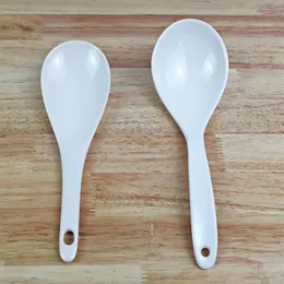 Rice Spoons A5 Melamine Dinnerware Household Small Spoon Restaurant el Victualing House Canteen Big Spoon Tableware2488