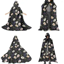 Casacos de trincheira masculinos halloween esqueleto tema manto goth vampiro unisex trajes de natal fantasia vestido motivos personalizáveis meninos meninas