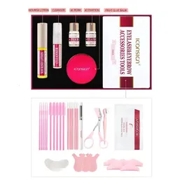 Mascara Drop 2IN1 Eyelash Lifting Kit Fast Perming LASH BROW Liftng Lasting 6 8 Weeks Enhancer Makeup Tools 231211