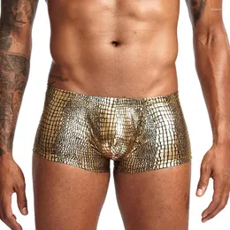 Unterhosen Männer Sexy Höschen Boxer T-back Serpentine Unterwäsche Bikini Penis Tasche Homosexuell Männer Jockstrap Enge Shorts Slips