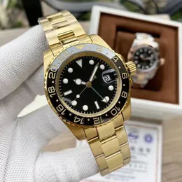 Mężczyźni zegarek Business Leisure Mechanical Watch 2813 Ruch Designer Watch 904L Dial ze stali nierdzewnej 41 mm ceramiczny ramka Waterproof Waterproof Fashion Watch