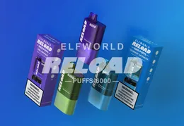 Recarregar 6000 Elfworld Mary Lost Bar Caneta Wape Descartável Prime Dense Puffbar Superbar Pro Max Big Cloud Legend 6000 12000 18000 Pod de substituição pré-preenchido Lowitte Pod