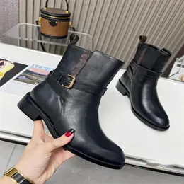 Westside Flat Boots Women Wkładka gumowa czarna ciemna skórzana skórzana wkładka boku suwakowe suwaki