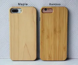 휴대폰 케이스 iPhone 13 14 15 Promax iPhone 12 Pro 11 XS Max XR Plus Wood Food Cover Shopproof Wooden Phone Shell Bamboo Hot