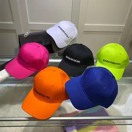 Gorra de calle de alta calidad Sombrero de béisbol de moda para hombre para mujer Diseñador Gorras deportivas 10 colores Casquette Ajuste ajustable Hats244O