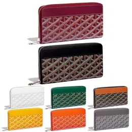 Zipper Card Case Matignon Coin Purces Card Card Holder Long Wallets Portefeuille Matignon With Box Bag Designer Womens 12 Card Slot