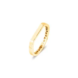 Ckk anel de barra dourada empilhamento anéis para mulheres homens anillos mujer 925 prata esterlina 925 jóias casamento aneis hombre230p