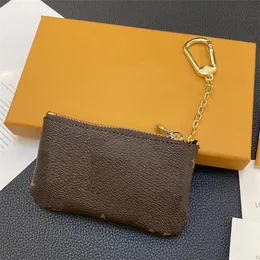 Moda designer mudança bolsa celular bolsas de couro corrente chaveiros moeda carteira titular do cartão sacos