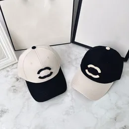 Fashion Designer Chackt Hat for Men Donne Brand Base Letter Ball Caps 4 Seasons Sports Black Brown Baseball Cap legati Cappelli da sole