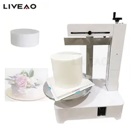 Bolo comercial reboco creme revestimento enchimento geada fazendo máquina de espalhamento bolo gelo decoração fabricante