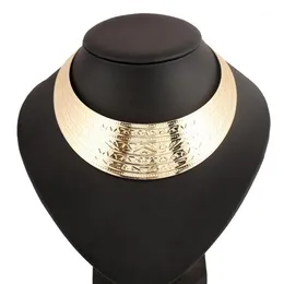 LUFANG 2021 модное брендовое ожерелье в стиле бохо серебряного цвета макси с большим колье массивное ожерелье в стиле панк с мощным воротником-колье женское ожерелье Jewelry1289E