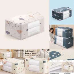 New Storage Bags Large Quilt Storage Bag Dust-proof Wardrobe Quilt Clothes Organizer Household Blanket Zipper Sorting Bags Moving Bag Storage Box