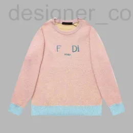 Women's Sweaters designer brand New Sweater Knitted Cardigan for women Geometric Jacquard Pattern Heavy Work Embroidery Letter Log Pure Cotton Unisex
