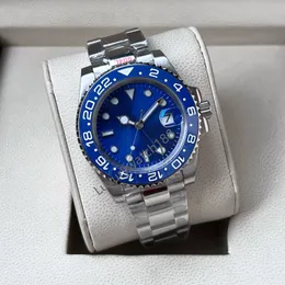 Watch luksusowe zegarek Wysokiej jakości automatyczne mechanische GMT Work Watch Watch Męs