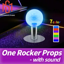 Tajemnicze studio Secret Room Escape Menomism Game Raps Electronic Puzzle One Color Luminous Rocker Joystick Prop