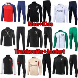 XXXL 23 24 Vasco da Gama tracksuits Cruzeiro Lazio Atletico MadridS soccer Sets 2023 2024 Sao Paulo Mineiro Athletic Palmeiras Football Shirts training jacket kids