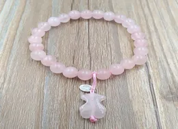 Takılar sevimli ayı mücevher yapımı dijes para pulseras pembe 925 STERLING Gümüş Kötü Göz Bilezik Kadınlar için 16cm Bangles Tenis Zinciri4819010