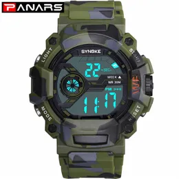 PANARS Mode Männer Digital Uhr Wasserdichte Outdoor Sport männer Sport Armbanduhren LED Elektronische Uhr für Men275k