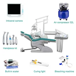 Heißer Verkauf, komplettes Set, bestes chinesisches Dentalstuhl-Einheitsset, Dentalbedarf