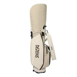 ゴルフバッグKhaki Golf Bag Canvas軽量防水dezensファッションゴルフスタンドバッグ231212