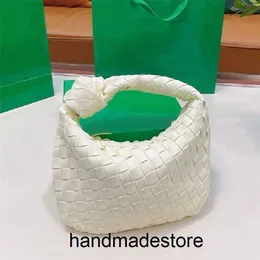 Tecido Jodie Venetaabottegaa Bolsa Crochet Bags Designer Bag Mulher Luxo A Tote Bag Bow Handle Pequeno Hobo Couro Macio 5a Dumpling Bags ZBZ6