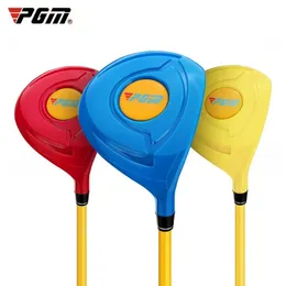 Teste di mazze Mazze da golf PGM Bambini 2-5 anni Testa in plastica per destrimani Driver per bambini 1 # Asta in carbonio con palo in legno Commercio all'ingrosso JRMG011 231211