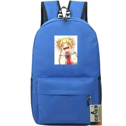 Toga Himiko backpack My Hero Academia day pack Anime school bag Cartoon Print rucksack Sport schoolbag Outdoor daypack