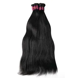 Hair Bulks Capelli sfusi originali per intrecciatura, senza trama, fasci di capelli mega, capelli vietnamiti naturali, 70 cm, 200 grammi, L240124