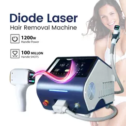 Máquina portátil da remoção do cabelo do laser do diodo uso clínico eliminação indolor dos pêlos equipamento permanente do laser da remoção do cabelo
