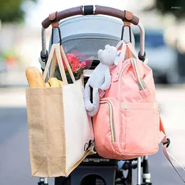 Barnvagnsdelar Baby Bag Hook Pram Rotera 360 graders roterbar vagn Multifunktionell bekvämlighetskrokar tillbehör